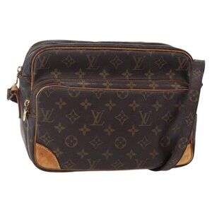 Authentic LOUIS VUITTON Monogram Nile Shoulder Bag M45244 LV